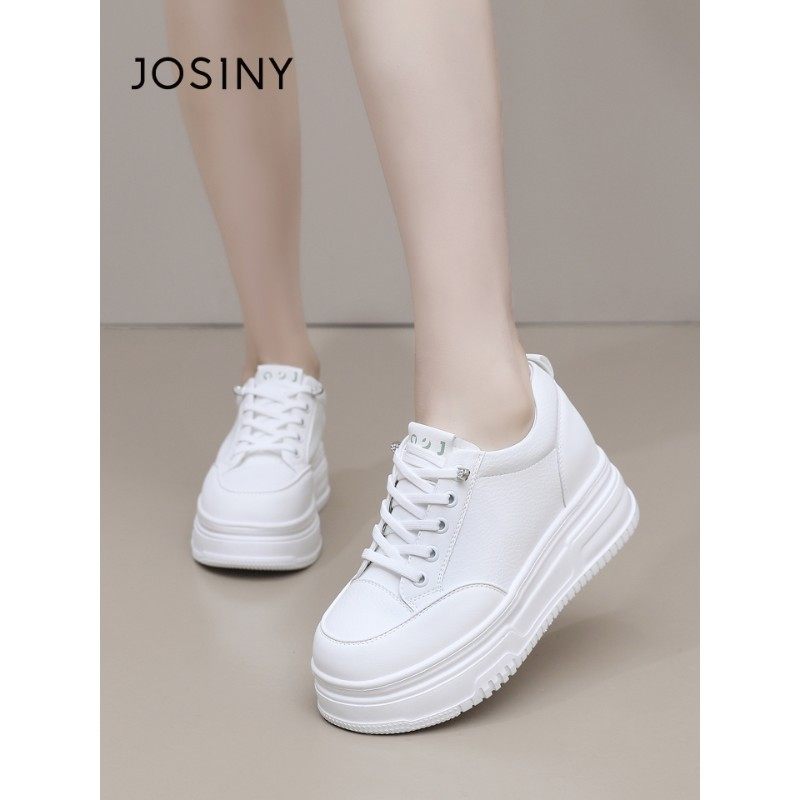 卓诗尼2026春季新款厚底小白鞋时尚舒适休闲学生板鞋百搭运动鞋女,女鞋,休闲板鞋,淘宝优惠券,粉丝福利购,淘宝优惠卷