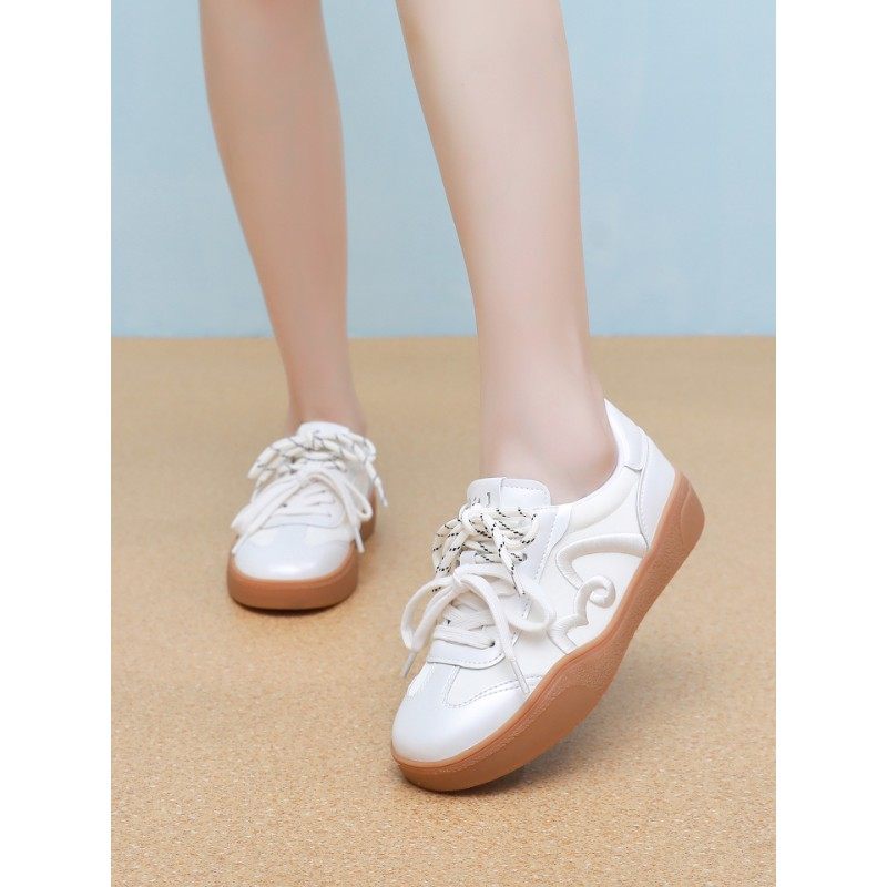 卓诗尼2025秋季新款复古德训鞋时尚舒适运动休闲鞋潮流百搭小白鞋,女鞋,德训鞋,淘宝优惠券,粉丝福利购,淘宝优惠卷