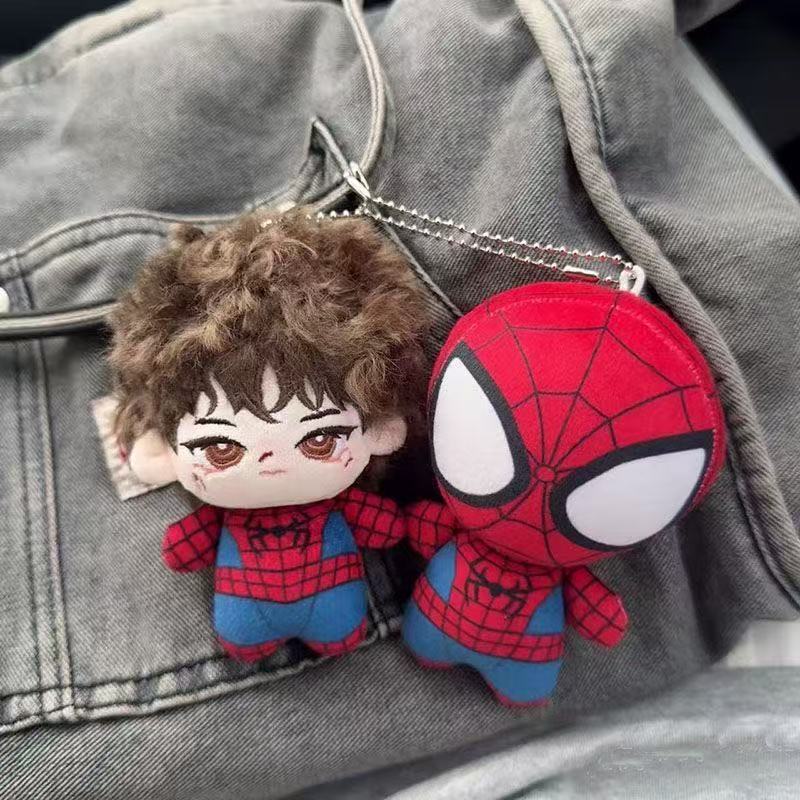 蜘蛛侠棉花娃娃10厘米荷兰弟毛棉花娃娃