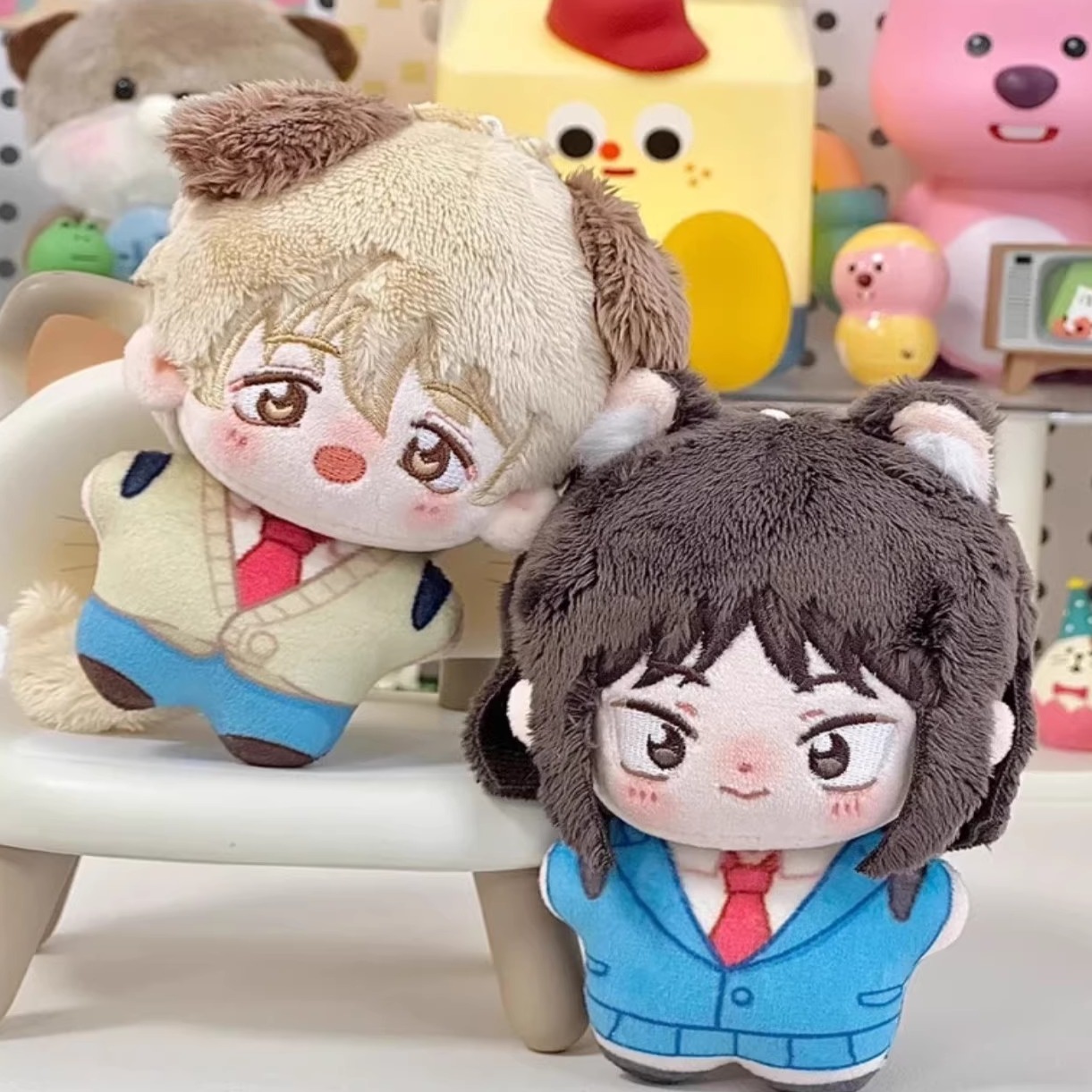 悦动青春玩偶志摩美津未10CM海星体可爱公仔挂件同人周边棉花娃娃