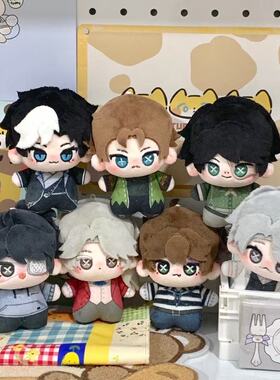 第五人格周边10cm印花体囚徒入殓师勘探员约瑟夫作曲家棉花娃娃