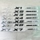 适用宝马X1X2X3X4X5X6车标数字后标字标Xdrive四驱排量标侧尾标贴