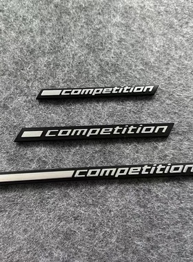 适用宝马X1MX3MX4MX5MX6M改装competition雷霆版车标贴M1M3M5M4M6