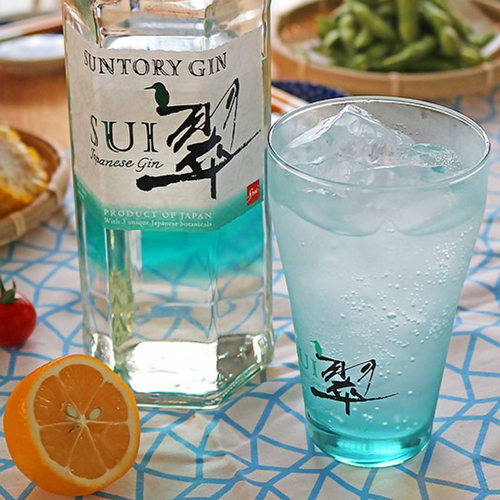 日本进口三得利翠金酒嗨棒杯酒杯