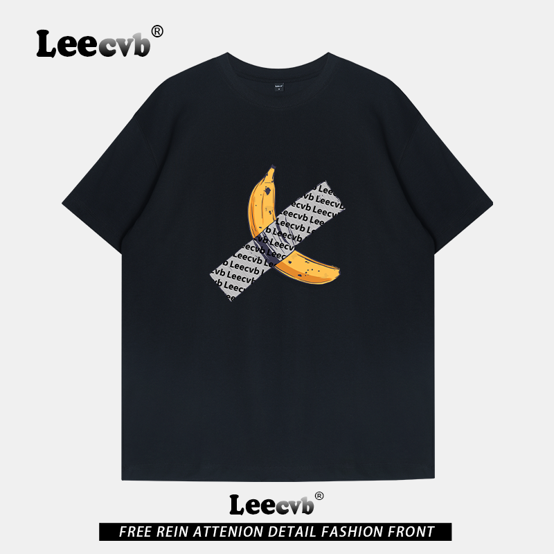 【专柜正品】LEEcvb官方潮牌图案纯棉短袖t恤男女同款联名上衣夏