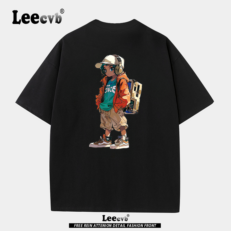 【精选好物】LEE cvb官方联名|奥特莱斯|流行短袖t恤潮牌男女同款