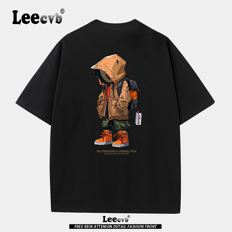 【好物严选】LEE cvb官方联名|奥特莱斯|时尚短袖t恤潮牌男女同款