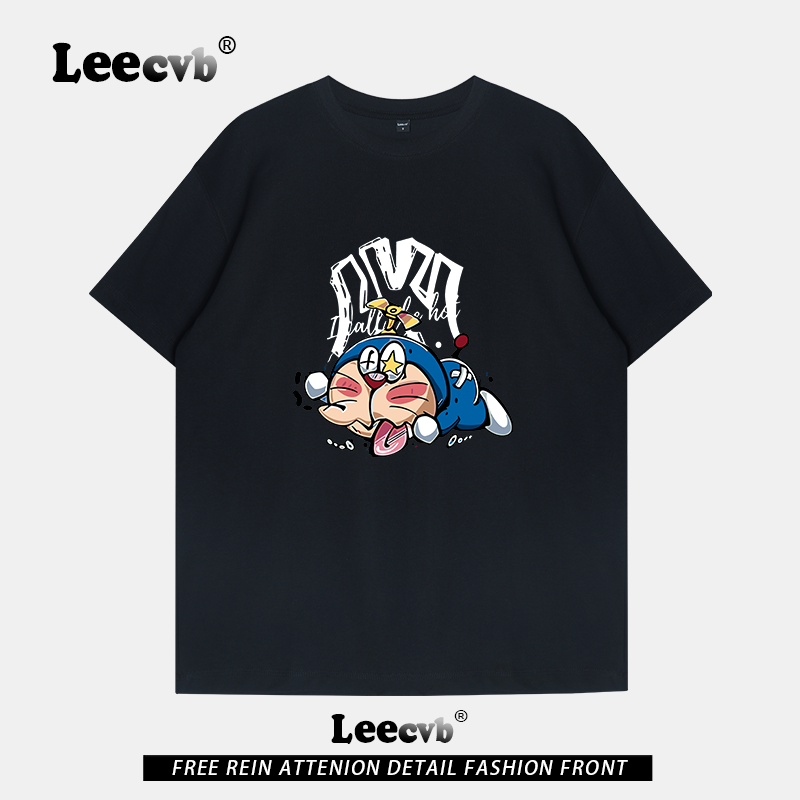 【大牌捡漏】LEEcvb官方潮牌图案纯棉短袖t恤男女同款联名上衣夏