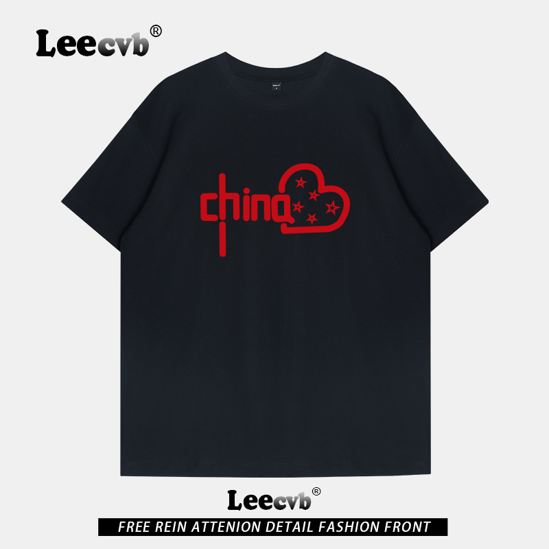 【专柜正品】LEEcvb官方潮牌图案纯棉短袖t恤男女同款联名上衣夏