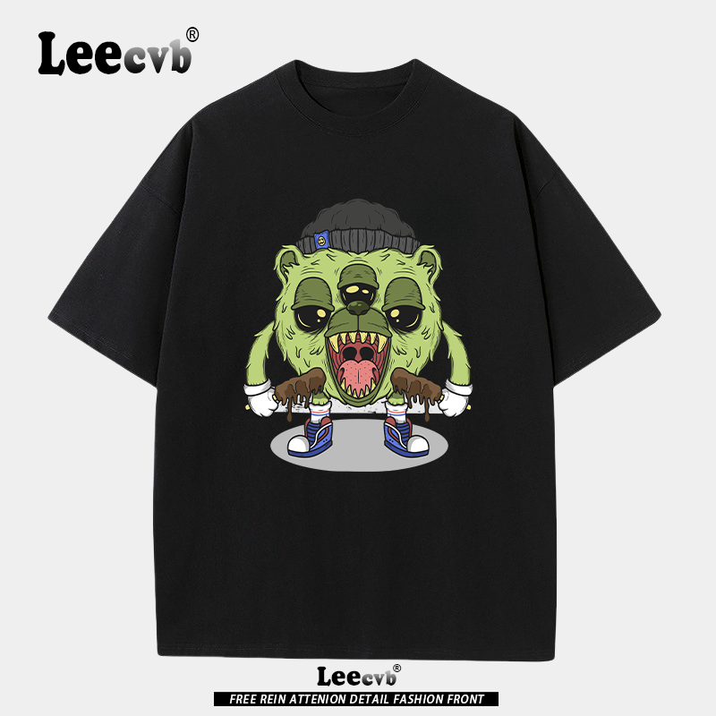 【品牌精选】LEE cvb官方联名|奥特莱斯|流行短袖t恤潮牌男女同款