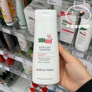 德国施巴sebamed ph5.5每日温和清洁头皮洗发水200ml 无硅油