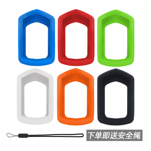 黑色普通款 表保护套硅胶防摔高清膜彩色 NAV自行车码 行者辰XOSS