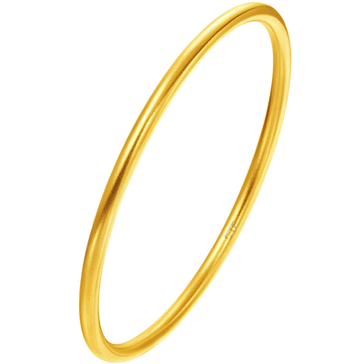 周大福传承系列福镯足金手镯