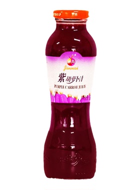 神内紫胡萝卜汁果蔬汁礼盒280ml*8瓶绿色食品0脂肪原花青素饮料
