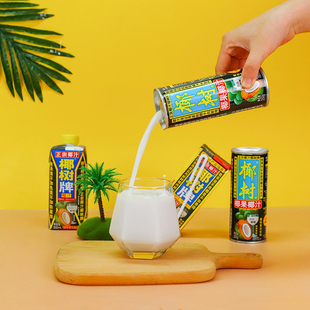 正宗椰树牌椰果椰汁250g*24罐装椰子汁椰奶椰浆果汁饮料年货礼盒