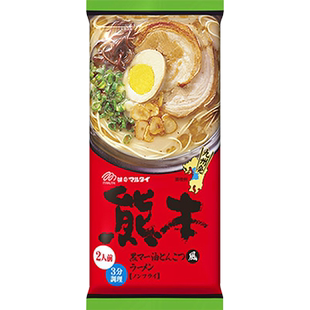 日本进口熊本浓汤豚骨拉面面条方便面方便速食挂面