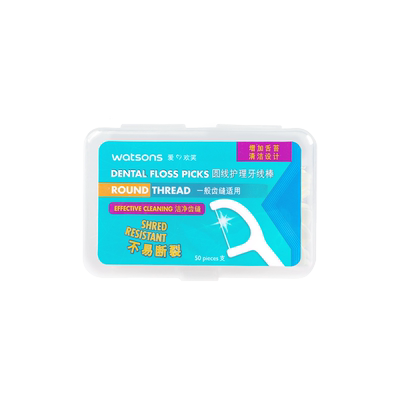 屈臣氏顺滑护理牙线棒