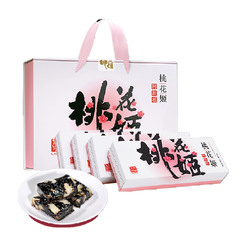 东阿阿胶桃花姬阿胶糕75g*4中秋礼盒养生滋补送礼长辈调理气血