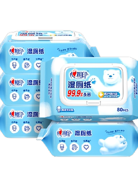 心相印80片*5包湿厕纸私处可用