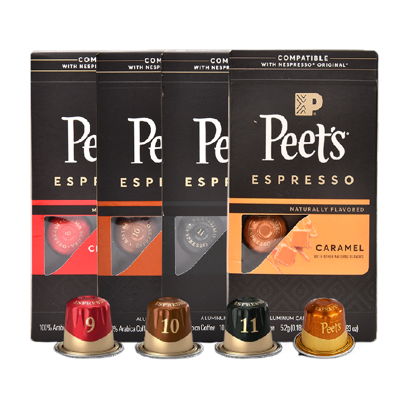 Peets皮爷胶囊咖啡5.3g*40颗