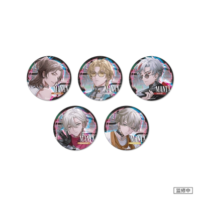 马口铁徽章双闪色纸镭射票套装