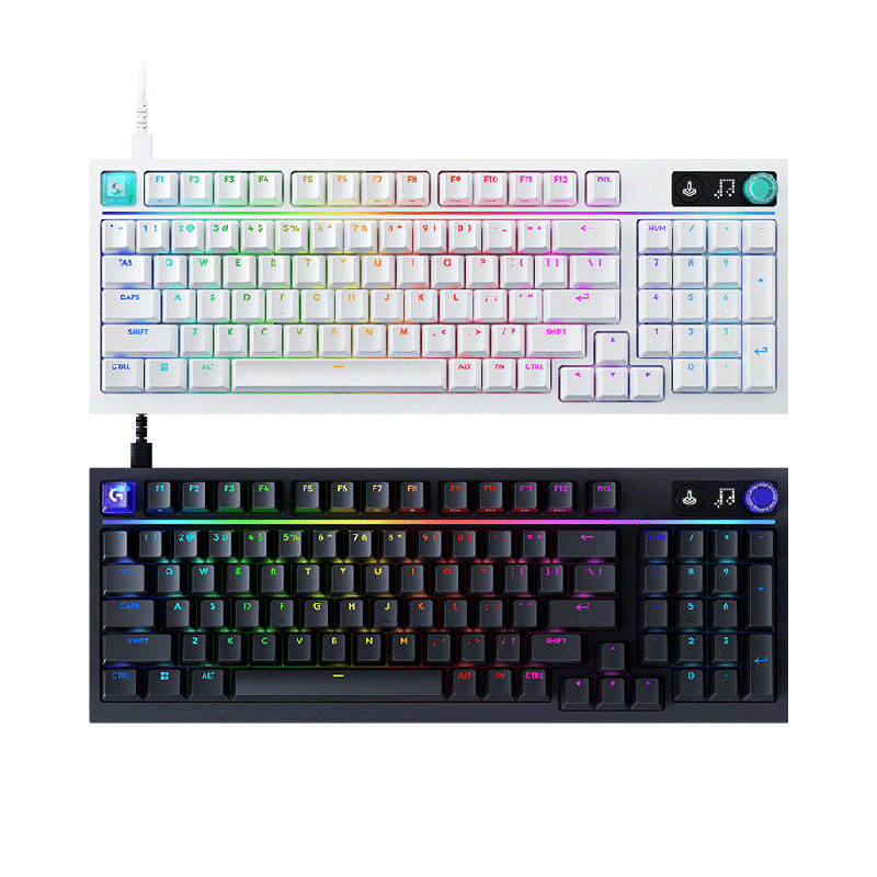 罗技闪逸龙G316X8K客制机械键盘