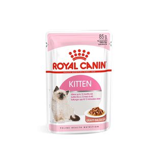 【尝鲜试吃进口主食】皇家幼年期猫粮全价湿粮主食级浓汤肉块