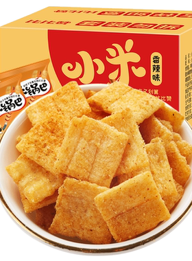 比比赞香辣小米锅巴酥脆可口