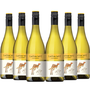 【进口】黄尾袋鼠世界系列霞多丽白葡萄酒750ml*6瓶货源紧张