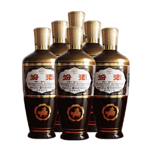 汾酒山西杏花村42度出口型摩登棕500ml*6瓶清香型白酒非原箱