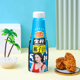 欢乐家植物蛋白饮料椰子汁500g*15瓶商超同款椰汁聚会聚餐