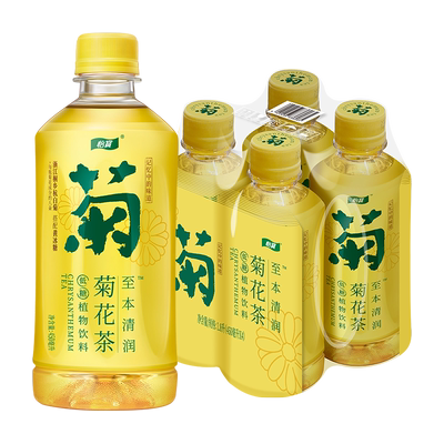 怡宝至本清润菊花茶450ml*4瓶