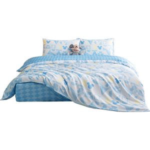 迪士尼天丝四件套夏季裸睡高级感床单被套床上用品天丝凉感四件套