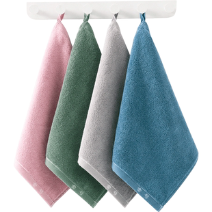 金号方巾毛巾纯棉家用男女洗脸小毛巾擦手巾全棉儿童童巾柔软吸水