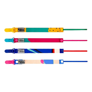 英国Matchstick Monkey火柴猴牙胶婴儿磨牙棒咬咬乐防掉链防丢绳