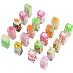 一正文具樱花卡通橡皮学生适用可切橡皮男孩女孩送礼物