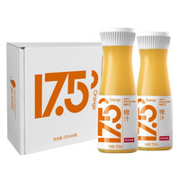 农夫山泉17.5°NFC鲜橙汁100%果汁饮料 礼盒装330ml*4瓶