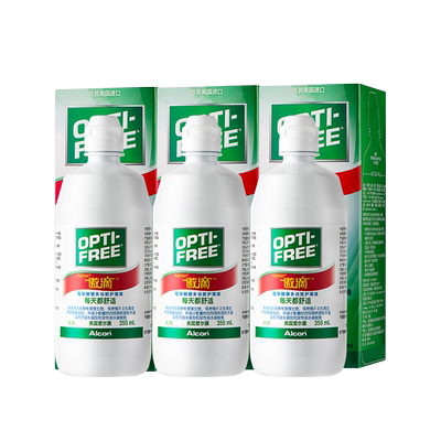 爱尔康软镜护理液355ml×3