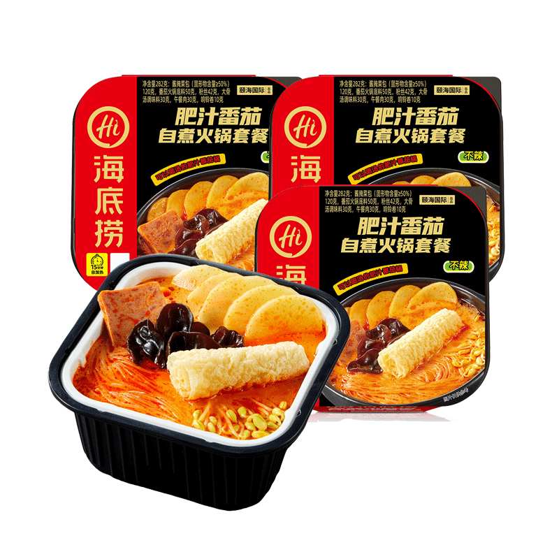 海底捞自热火锅282g×3盒×1组