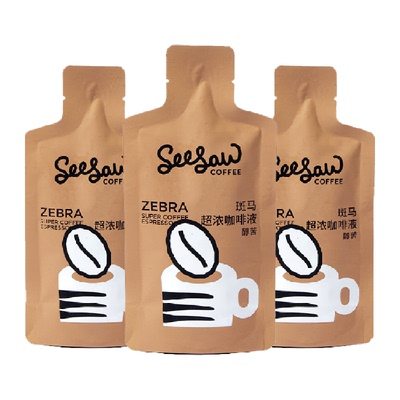 斑马浓缩液seesaw33ml*3条袋装