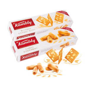 kambly卷卷酥扁桃仁片饼干100g*2