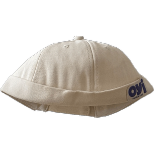 拉夏莉亚宝宝帽子春秋男童女童婴儿瓜皮帽儿童地主帽婴幼儿小孩秋