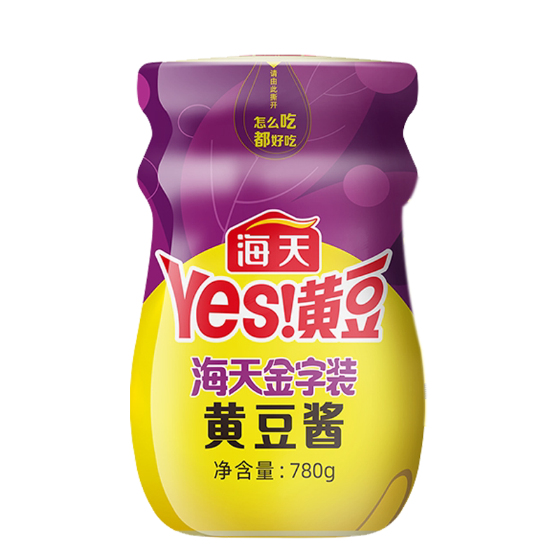 海天金字装黄豆酱鲜香780g