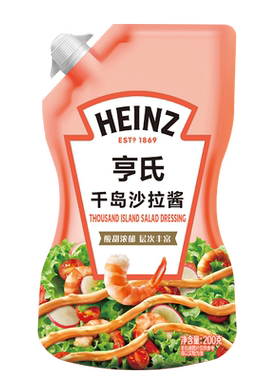 亨氏水果蔬菜海鲜沙拉酱