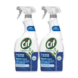 进口联合利华晶杰浴室亮泽清洁剂700ml×2瓶水垢锈迹清洁乳除菌霉