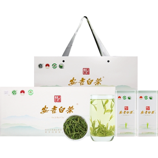 承艺茗茶新茶特级安吉白茶茶叶礼盒装高档送礼节日正品250g