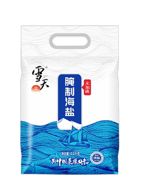 雪天未加碘粗盐盐焗盐1.2kg×1包
