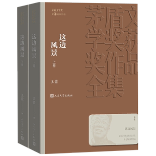 这边风景全套2册平装本 矛盾文学第9届获作品 王蒙著新华书店