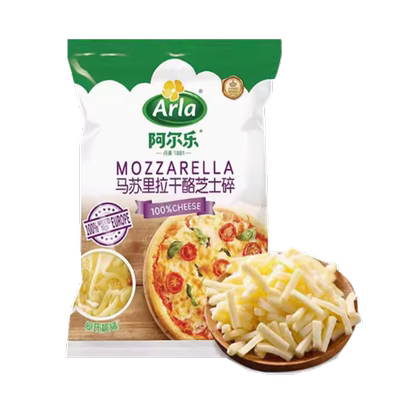 阿尔乐进口芝士碎175g×2包