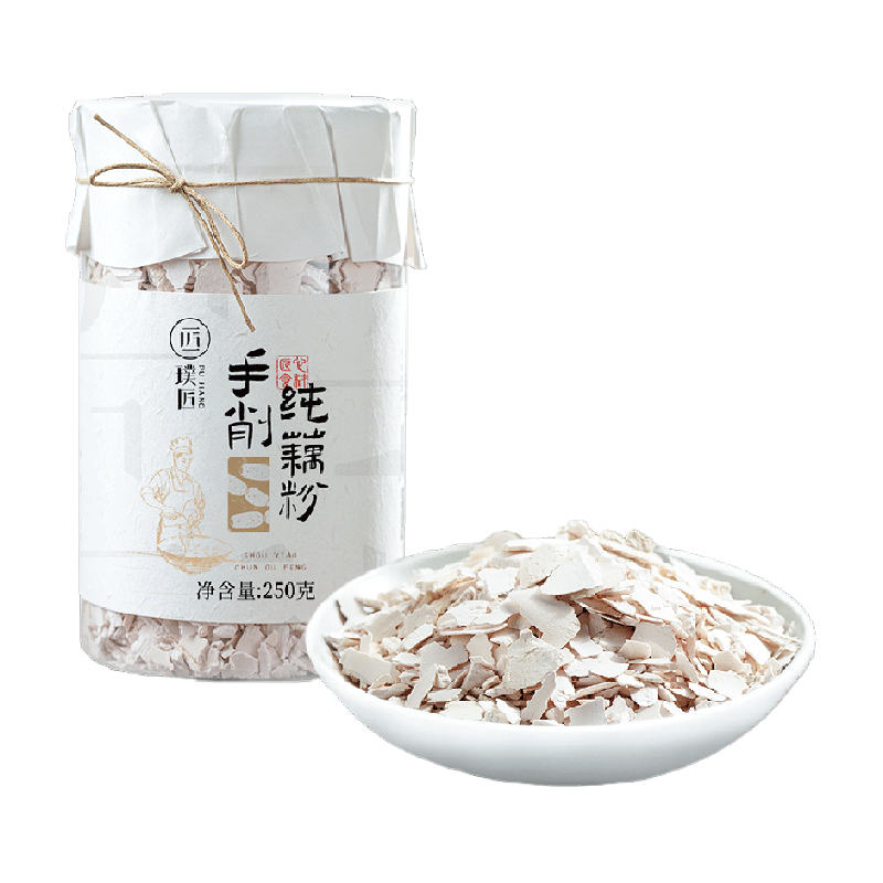 璞匠手削纯原味藕粉250g×1罐
